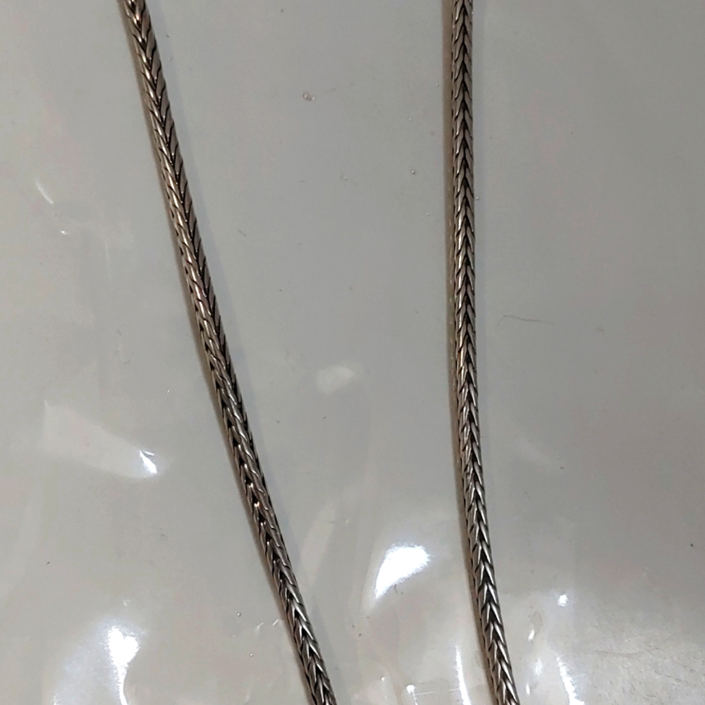 NWT Halle Joy Hope Silver Old Rugged Cross Necklace - Picture 4 of 6